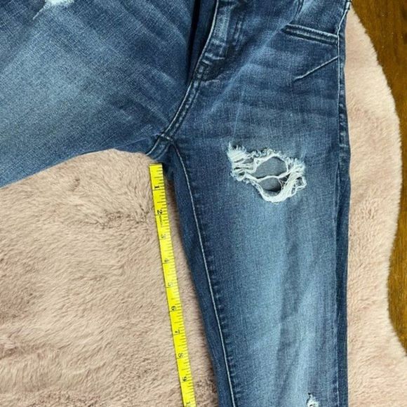 KanCan Los Angeles Womens Distressed Skinny Leg Denim Jeans Size 26 - Picture 8 of 12